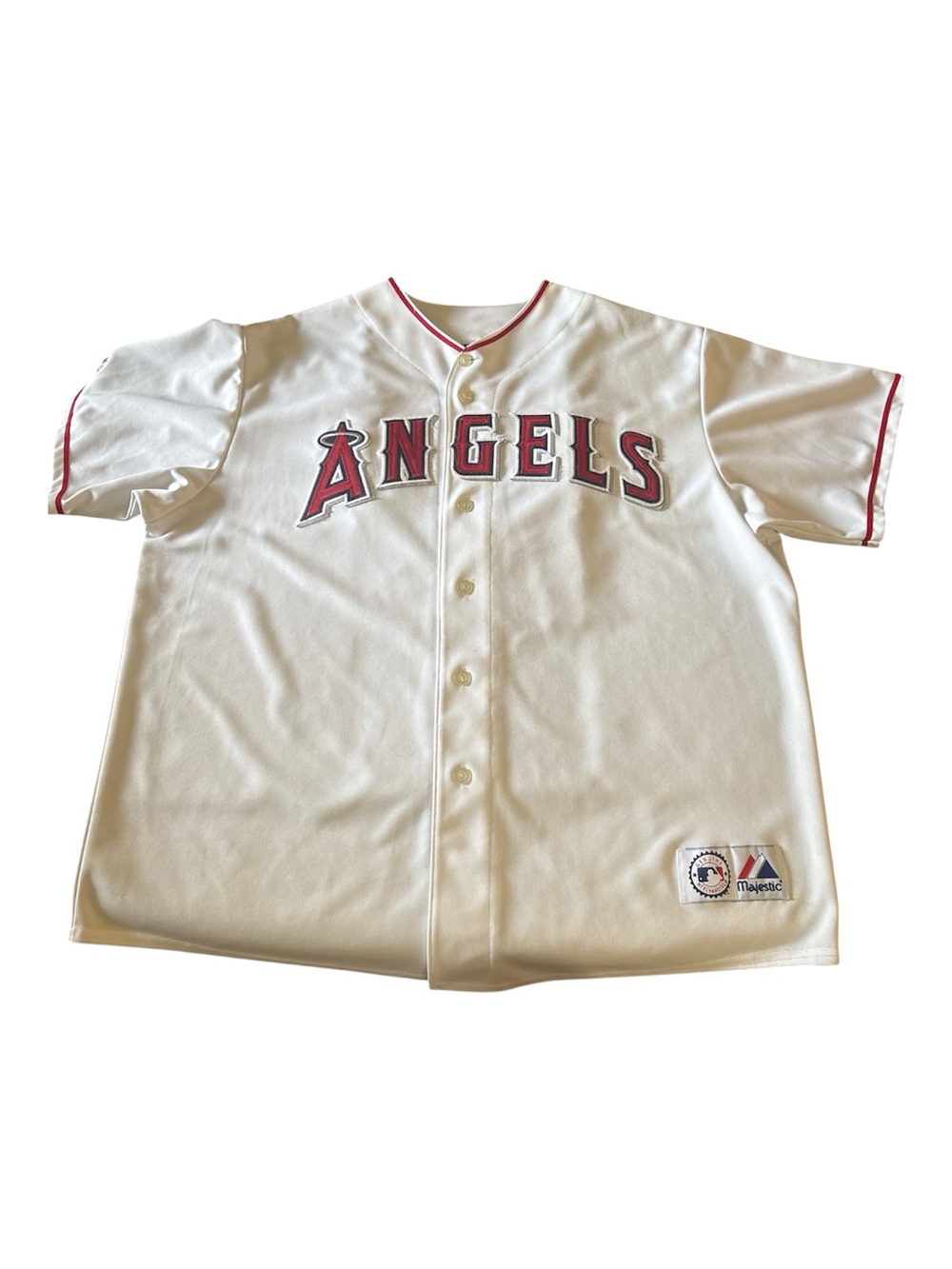 Vlad Guerrero Angels VINTAGE Majestic White Baseball Jersey 2XL